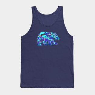 Blurple Bear Tank Top